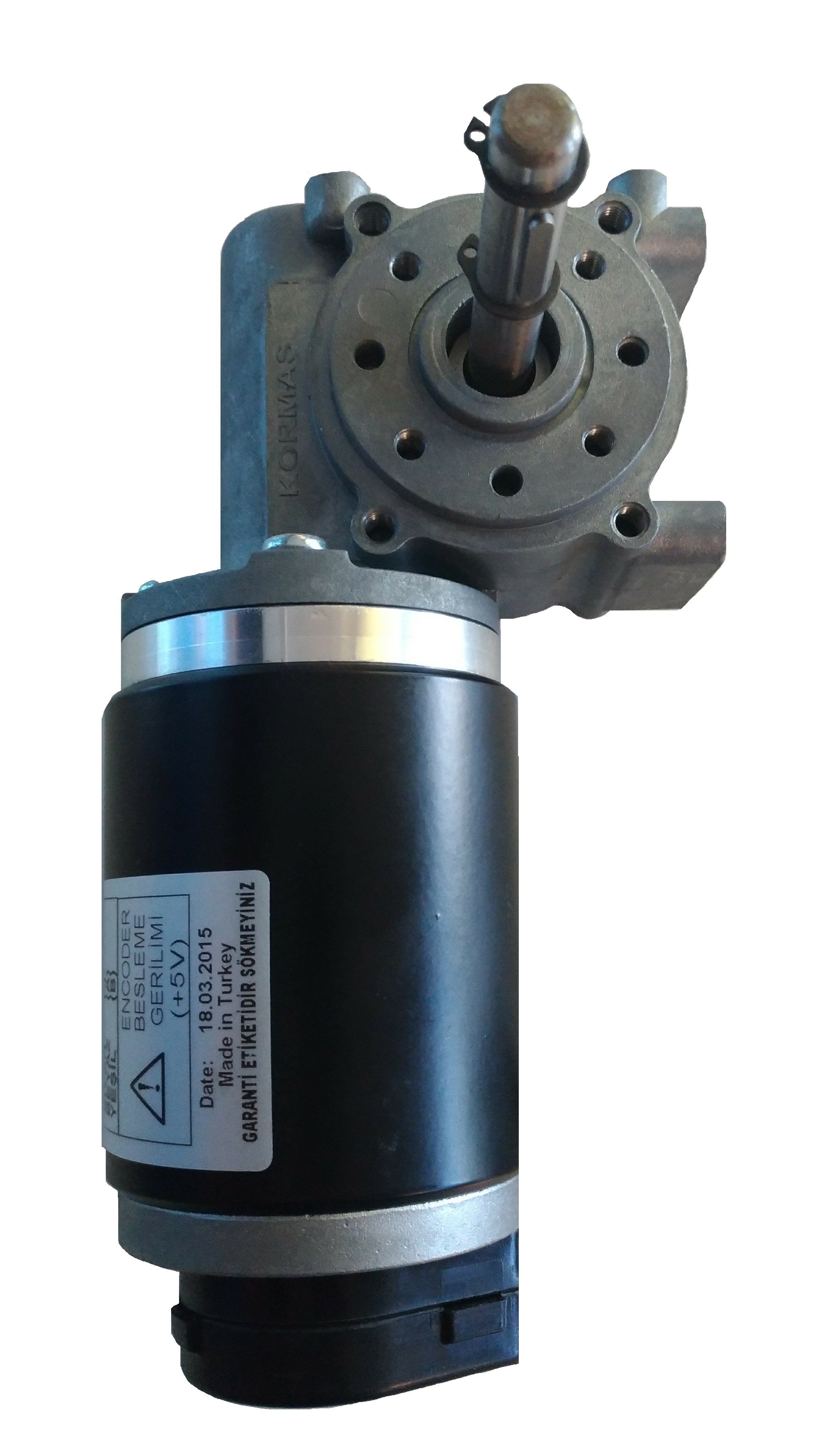 24V 60W REDÜKTÖRLÜ MOTOR ENKODERLI